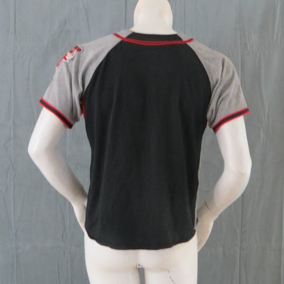 Chicago Bulls Baseball Jersey (VTG) - Big B by Starter - Youth Large - Picture 7 of 9